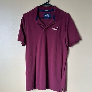 Lot of Hollister collared polos
